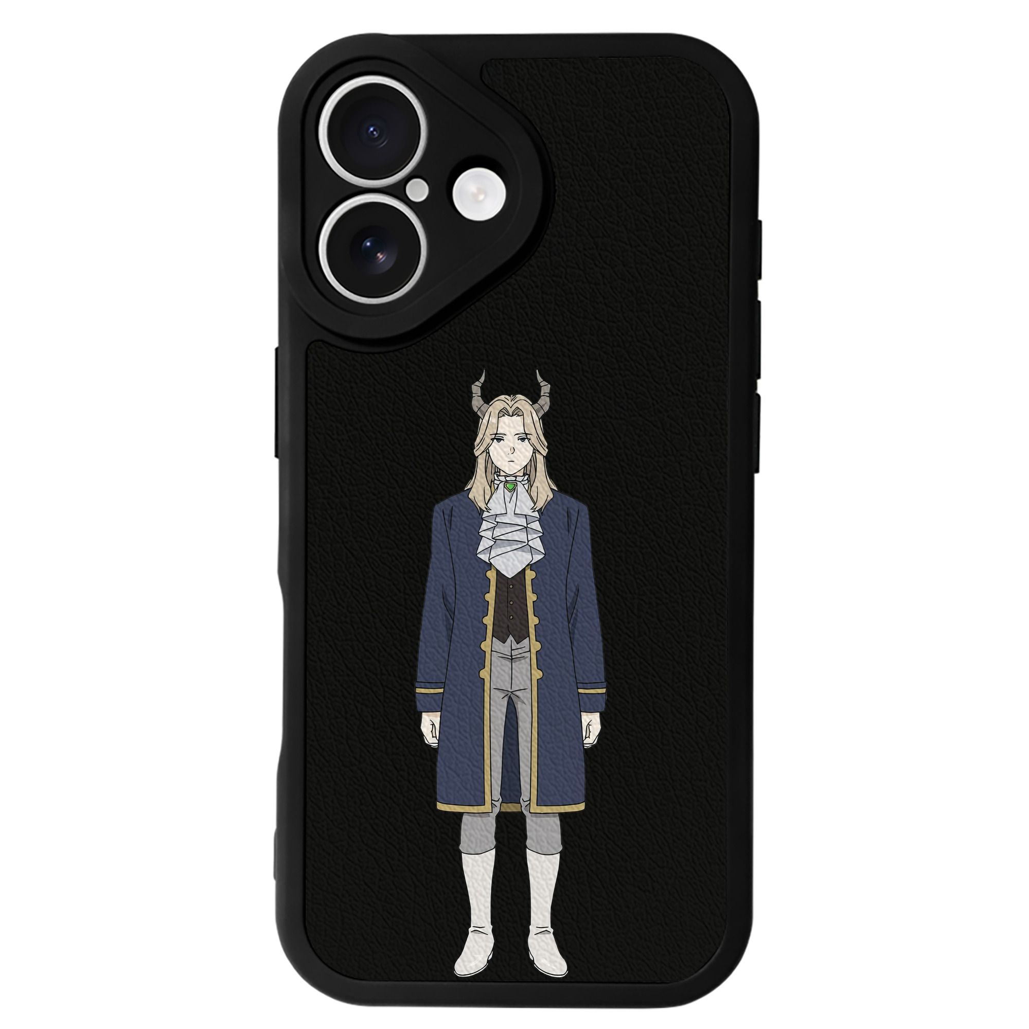 （画像用） 葬送のフリーレン Frieren 【iPhone 16シリーズ対応】シリコンスマホケース（レザー調） 材質：シリコン